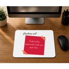 Mor Mürekkep Ayy Ben Gülerim - Baskılı Mouse Pad