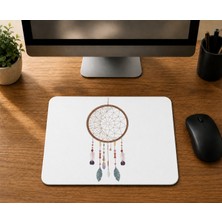 Mor Mürekkep Büyük Düş Kapanı - Baskılı Mouse Pad