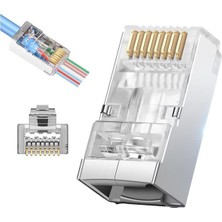 Sepetopia PM-25747 EZ-RJ45 Açık Uçlu Soket Plug Yeni Nesil Cat6 - Cat7 8p/8c Tekli