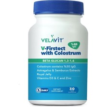 Velavit V-Fırstect Wıth Colostrum 30 Tablet