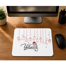 Mor Mürekkep Bir Yıl Değil Her Yıl Yan Yana Aile - Baskılı Mouse Pad
