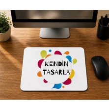 Mor Mürekkep Kendin Tasarla - Baskılı Mouse Pad