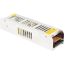 Sepetopia PM-13035 12V 10A Slim Metal Kasa Şerit LED ve Güvenlik Kamerası Trafo Güç Kaynağı