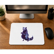 Mor Mürekkep Mor Sincaptasarım - Baskılı Mouse Pad