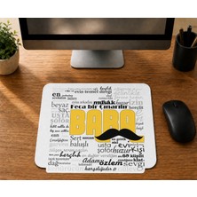 Mor Mürekkep Baba - Baskılı Mouse Pad
