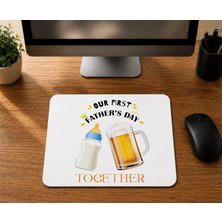 Mor Mürekkep Together Biberon - Baskılı Mouse Pad