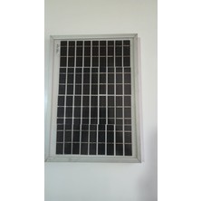 Haz Solar 12W Güneş Paneli Solar Panel Karavan Kamp Tekne Akü Şarj Bağ Evi Güneş Enerjisi