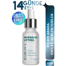 Bargiva Intensive Lifting Yaşlanma Karşıtı Tri-Active Kolajen, Multi-Peptit ve Hyalüronik Asit Cilt Bakım Serumu 30 ml