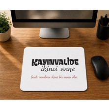 Mor Mürekkep Kayınvalide Ikinci Anne - Baskılı Mouse Pad