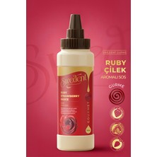 Swedent Gurme Serisi Ruby Çilek Aromalı Sos Gerçek Meyve Lezzetiyle Canlı ve Akışkan Kıvam
