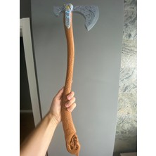 Riva Self God Of War Kratos Leviathan Baltası - 70 cm - Yüksek Detaylı 3D Baskı - Koleksiyonluk
