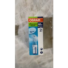 Osram Halolux Ceram Eco 60W 230V B15D Halojen Ampul 980 Lm