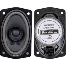 Zenviaa Magicvoice MV-HS02 3x4’’ 7.5X10 cm 8 Ohm Max 100 Watt Oval Oto Hoparlör ZENVIAA365423