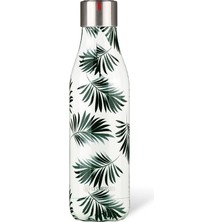 Zemira Les Artistes Paris A-6522 Bottle Up Içecek Şişesi, Paslanmaz Çelik, 500 Mililitre, Blanc Et Vert