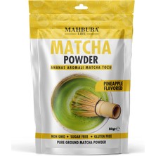 Mahbuba Ananas Aromalı Matcha Çayı Tozu 50gr