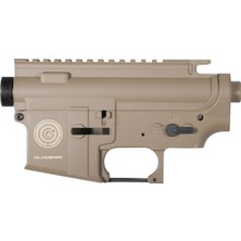 Delta Armory Airsoft M4 Abs Gövde Tan / Grand Power Upper Lower Receiver Da-Acc-Gp-01-Tan