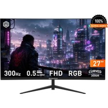 Gamebooster Lyrıs FF30 Fast Va Fhd 0.5ms 300HZ 27'' Curved Gamıng Monitör