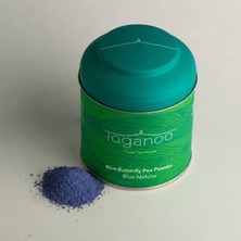 Toganoo Tea Blue Butterfly Pea Powder "blue Matcha" – Mavi Kelebek Çiçeği Tozu Mavi Matcha