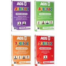 Yediiklim Yayınları Yediiklim 2027 Ags Ahenk Serisi Video Ders Notu Seti 4 Kitap