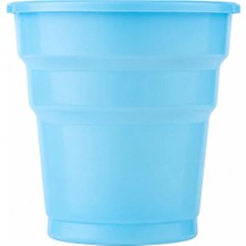 Belirtilmemiş Plastik Meşrubat Bardağı Açık Mavi 25 Adet