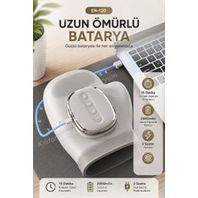 Kılıforyum EN-120 Akıllı El Masaj Aleti – Isıtmalı Hava Basınçlı 3 Modlu,  2000MAH Şarjlı El ve Bilek Masaj Cihazı