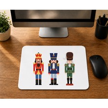 Mor Mürekkep Kurşun Asker Tam Tur - Baskılı Mouse Pad