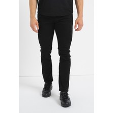 Calvin Klein Erkek Dokuma Kumaş  Normal Bel  Düz Model Siyah Jeans K10K113337-1BY