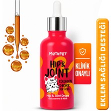 Metapet Köpekler Için Eklem Sağlığı Destekleyici, Glukozamin Hip Joint Vitaminleri, Kolajen Desteği, 50 ml