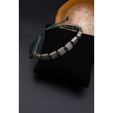 Serenite Collection Chi Gümüş Kaplama Bronz Bileklik