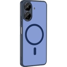 Roketcim Xiaomi Poco C65 Kılıf M-Safe Şarj Özellikli Babet Kapak