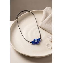 Rafiel Handmade Bohem Mavi Nazar Kolye