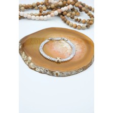 Serenite Collection x Silver Renk Zirkon Bileklik