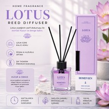 Homevien Lotus Premium Çubuklu Oda Kokusu