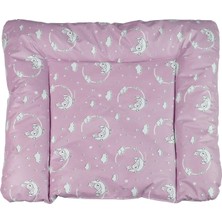 Zemira Baby'ness Elyaf Dolgulu Pvc Alt Değiştirme Minderi, Sıvı Geçirmez, Tutmaz, Aydede Desenli, Pem