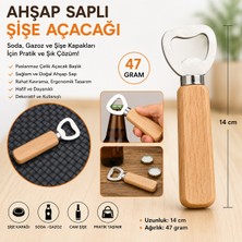 Neler Geldi Neler Ivory Açacak Ahşap Saplı Şişe Açacağı Kapak Açıcı Soda , Gazoz Açacağı Şişe Açacak