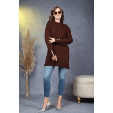 Rd Misstanbul Collection Kol Düğme Detaylı Triko Tunik