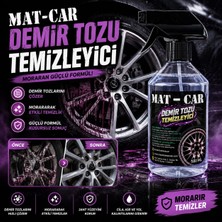 Mat-Car Demir Tozu Sökücü Moraran Jant Temizleyici Demir Tozu Ilacı Oto Araç Jant Temizleyici Mor Temizlik Ürünü 500ML