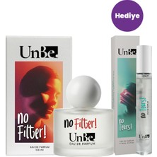 Unbe. Kadın Parfüm Seti | No Filter 100 ml & No Tears 10 ml | Meyvemsi & Misk