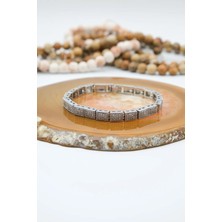 Serenite Collection Baget Silver Renk Zirkon Bileklik