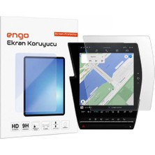 Engo Renault Scenic E-Tech Mat Ekran Koruyucu Multimedya 12 Inç