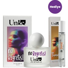 Unbe. Kadın Parfüm Seti | No Regrets 100 ml & No Drama 10 ml | Çiçeksi & Odunsu