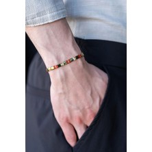 Serenite Collection Miyuki Unisex Yeşil Bileklik
