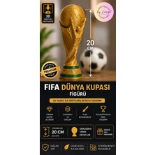 Anytime 3D Fifa World Cup - Dünya Kupası - Altın Renkli