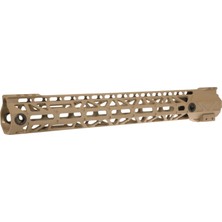 Delta Armory Airsoft Dmr El Kundağı Freya A24 M-Lok Tan 322GRAM 35,5 cm (14 Inch)