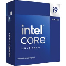 Intel Core I9 14900KF 3.2ghz 36MB Önbellek 24 Çekirdek 1700 10NM Kutulu Box Işlemci