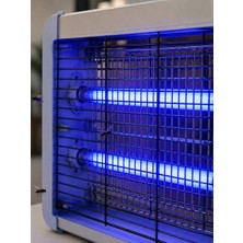 Soontech 12W Elektrikli Sinek Öldürücü Çift Uv Işıklı Asılabilir Böcek Öldürücü Lamba