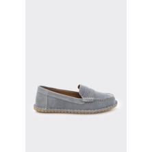 Derinet Hakiki Deri Comfort Taban Kadın Loafer