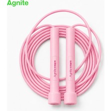 Agnite Pvc Atlama Ipi Sayaçsız Hafif Dayanıklı Fitness Ipi b Pembe Renk