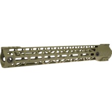 Delta Armory Airsoft Dmr El Kundağı Freya A24 M-Lok Olıve Haki 322GRAM 35,5 cm (14 Inch)
