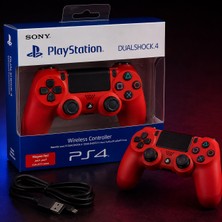 Sony Ps4 Dualshock 4 V2 Kırmızı Joystick Gamepad Yeni Nesil Özellikleri ile